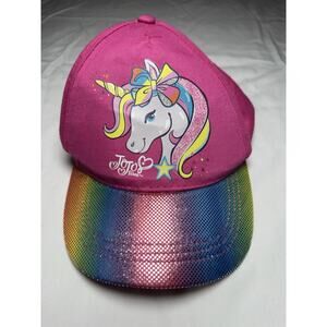 Unicorn Strapback Hat Multi OSFM Adjustable Nickelodeon Jojo Siwa